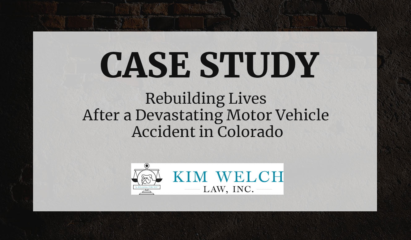 Rebuilding Lives After a Devastating Motor Vehicle Accident - A Clients Journey in colorado