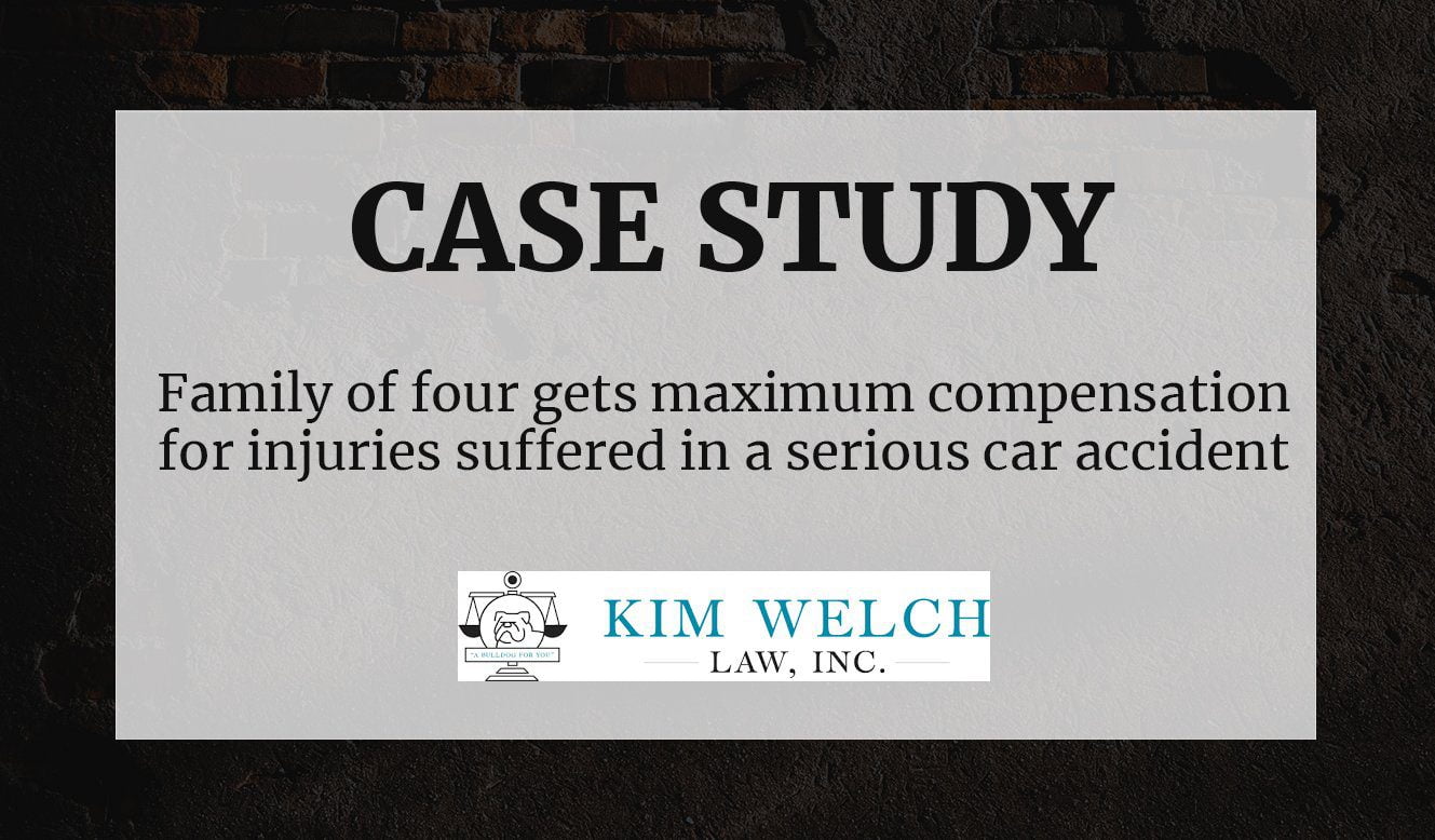 Colorado Family of four gets maximum compensation in serious car accident