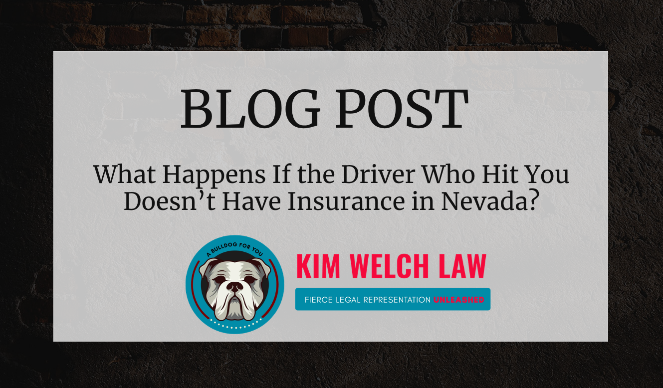 What Happens If the Driver Who Hit You Doesn’t Have Insurance in Nevada?